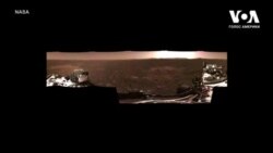 Панорама Марсу з марсохода НАСА. Відео