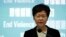 香港特首呼籲警察 人道方式安排理大抗議者撤離