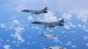 رزمایش مشترک هوائی ژاپن با جنگنده های آمریکائی نزدیک شبه جزیر کره