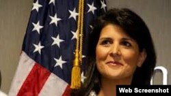 Nikki Haley, Jakadiyar Amurka a Majalisar Dinkin Duniya