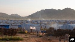 View of the new Djabel Refugee Camp in Eastern Chad released on Wednesday, December 13, 2023, 