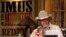 Radio personality Don Imus talks on air during his return to radio in New York, Dec. 3, 2007. Imus returned to the airwaves, after nearly an eight month absence, promising to keep his edgy tone but refrain from the kind of racist and sexist comments that got him fired.