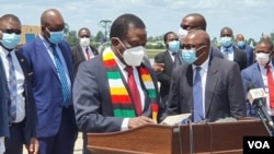 President Emmerson Mnangagwa.