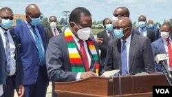 President Emmerson Mnangagwa.