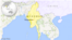 Map of Myanmar