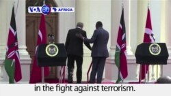 VOA60 Africa - Turkish president Erdogan visits Kenya, Somalia