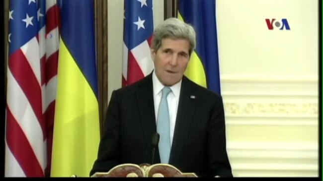 Ngoại trưởng Mỹ tới Ukraine để hội đàm với Tổng thống Poroshenko