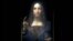 Leonardo da Vinci's painting “Salvator Mundi,” or “Savior of the World,” dating from around 1500. 