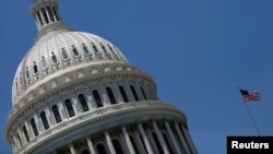 Gedung Capitol di Washington, 17 Mei 2017.