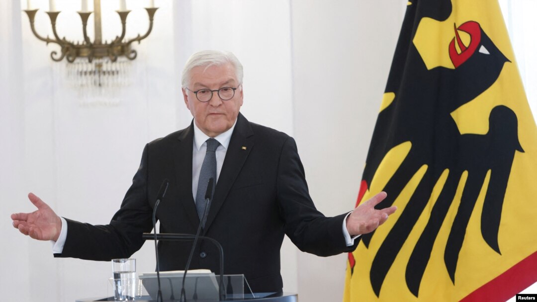 German President Steinmeier addresses nation in Berlin