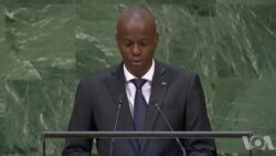 Diskou Prezidan Ayisyen an Jovenel Moïse devan Tribin l’ONU an