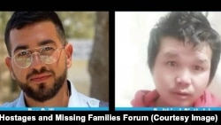 تایلندي وګړی، سودتيسک رینتلاک(راست) او د اسرائیلي پولیسو پخوانی افسر، رون ګیفلي (چپ).