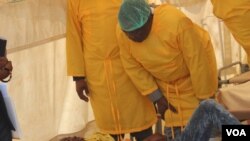 Amanzi avalwa ngesikhathi kuqhamuke umkhuhlane wecholera