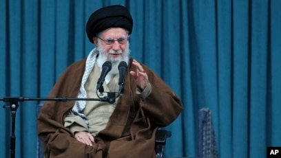 Lãnh tụ tối cao Iran Ayatollah Ali Khamenei.