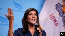 Nikki Haley, rivale restante de L'ancien président américain, Donald Trump dans la course à l'investiture du Parti républicain