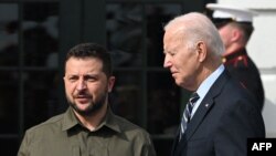 Prezida wa Ukraine kumwe n'uwa Amerika