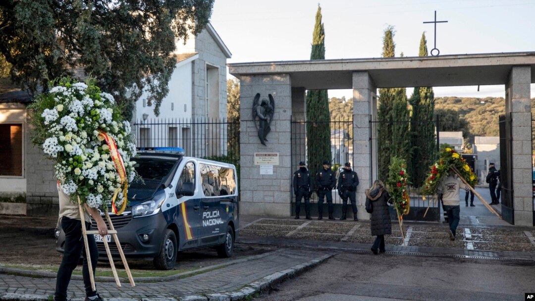 Franco's remains to finally leave Spain's Valley of the Fallen, Spain