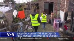 Shqipëri, vullnetarë të shoqatës "Eko Mendje" ndihmojnë të varfërit