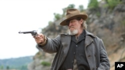 Jeff Bridges stars as Rooster Cogburn in the Coen brothers on-screen adaptation of Charles Portis’ western novel, 'True Grit.'