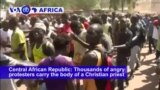 VOA60 Africa - Nigeria: Explosions in and around a mosque in Mubi killed at least 27 people