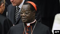 Le cardinal Laurent Monsengwo Pasinya, au Vatican, le 20 novembre 2010.