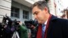 CNN's Jim Acosta walks into federal court in Washington, Nov. 14, 2018, to attend a hearing on a legal challenge against President Donald Trump's administration.