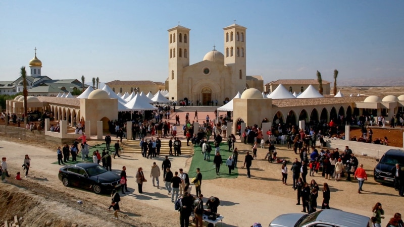 Top Vatican diplomat consecrates Catholic church at Jesus baptism site