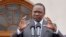 Rais wa Kenya Uhuru Kenyatta.