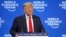 Donald Trump na Forum économique na Davos, Suisse, 21 janvier 2020.