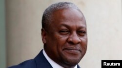 존 마하마 가나 대통령 (자료사진)