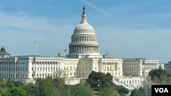 资料照片：美国国会大厦(2026年4月15日)