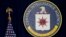 FILE - The seal of the Central Intelligence Agency is seen at CIA headquarters in Langley, Va.