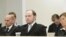 Norwegian mass killer Anders Behring Breivik (C), seated between his defense lawyers Geir Lippestad (L) and Vibeke Hein Baera (R), looks on before prosecutors deliver their closing arguments in a court in Oslo, June 21, 2012.
