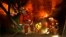 Firefighters create a firebreak near a home in Middletown, California, Sept. 13, 2015. 