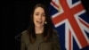FILE - New Zealand's Prime Minister Jacinda Ardern speaks to the media during a press conference at the Parliament in Wellington, Aug. 17, 2020.