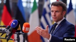 Presiden Prancis Emmanuel Macron 