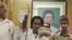 Abdel Baset al-Megrahi había aparecido en Libia frente a un retrato de Moammar Gadhafi.