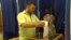 Russian election voting in Dushanbe 