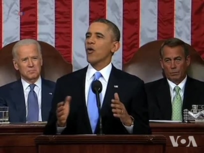 Obama Delivers State of the Union Address