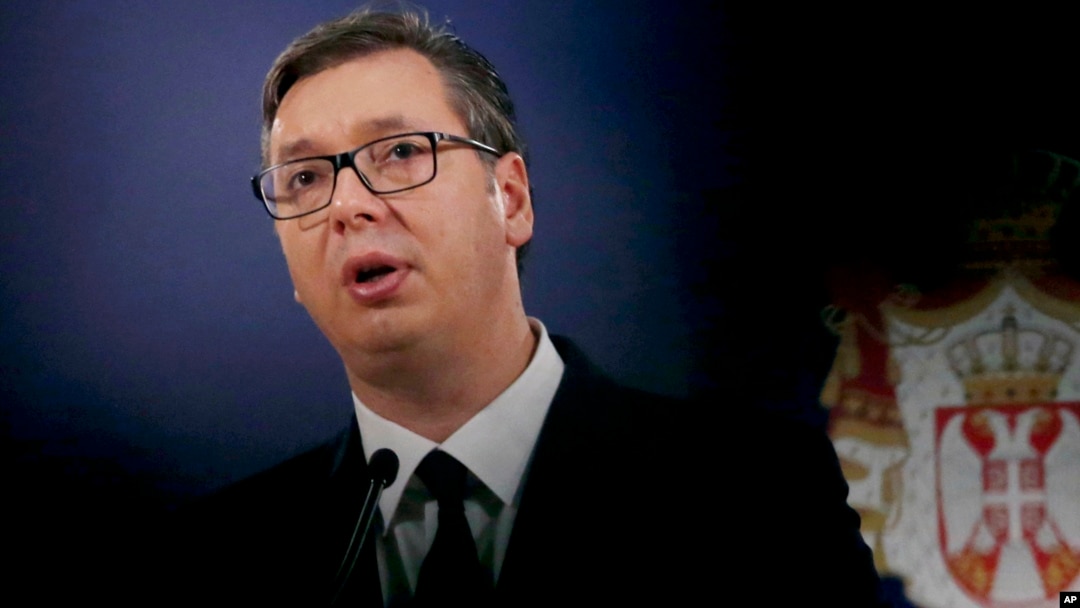 Presiden Serbia, Aleksandar Vucic menentang pembentukan militer di Kosovo, bekas provinsi Serbia. 