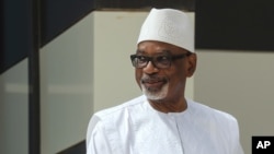 Rais wa Mali aliyejiuzulu Ibrahim Boubacar Keita. June 30, 2020.