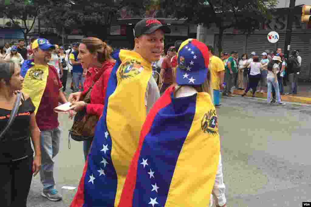 Se espera que venezolanos en diferentes partes del mundo también se unan a las protestas.