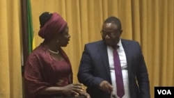 Labour and Social Welfare Minister Sakai Nzenza and ICT Minister Kazembe Kazembe