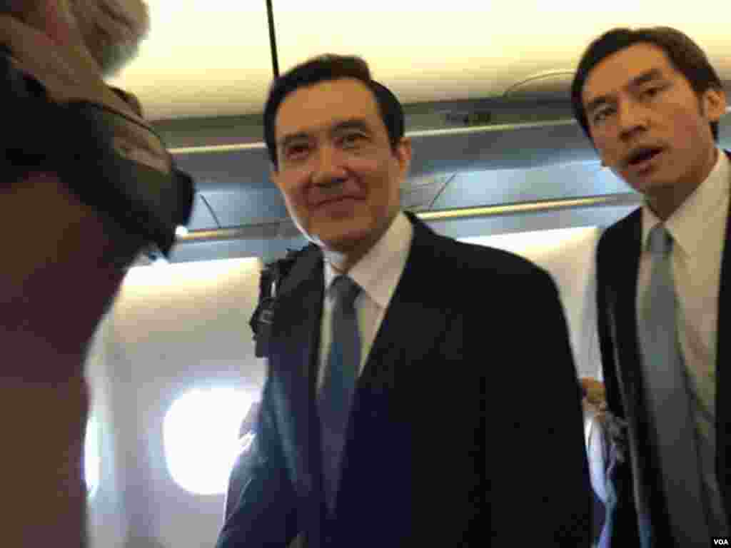 马习会即将登场马英九总统抵达新加坡 马英九：今天是ㄧ个重要的任务每ㄧ个阶段都要做好（美国之音李逸华）