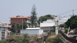 A view shows part of the U.S. Embassy in Awkar, Lebanon