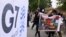 Manifestation au sommet du G7 de 2021 au Royaume-Uni