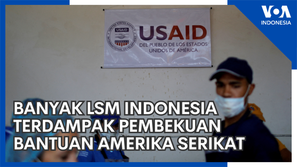 Banyak LSM Indonesia Terdampak Pembekuan Bantuan Amerika Serikat