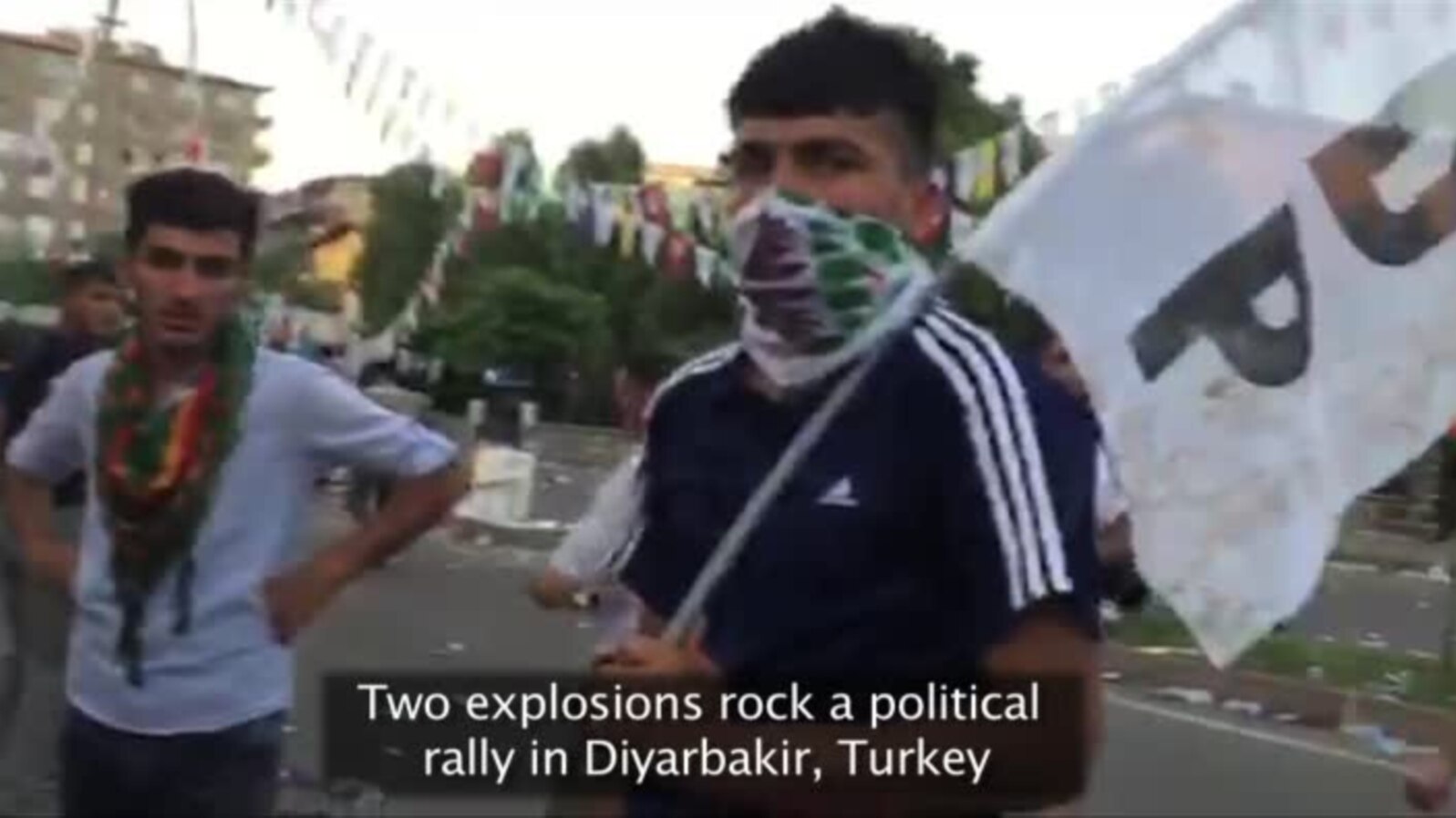 Blasts Rip HDP Party Rally in Turkey