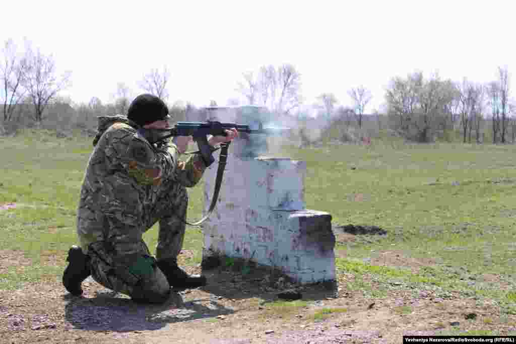 Підрозділ військової міліції &quot;Сармат&quot; на тренуваннях і Запоріжжі