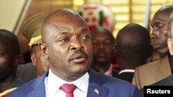 Le président Pierre Nkurunziza du Burundi, 23 février 2016.